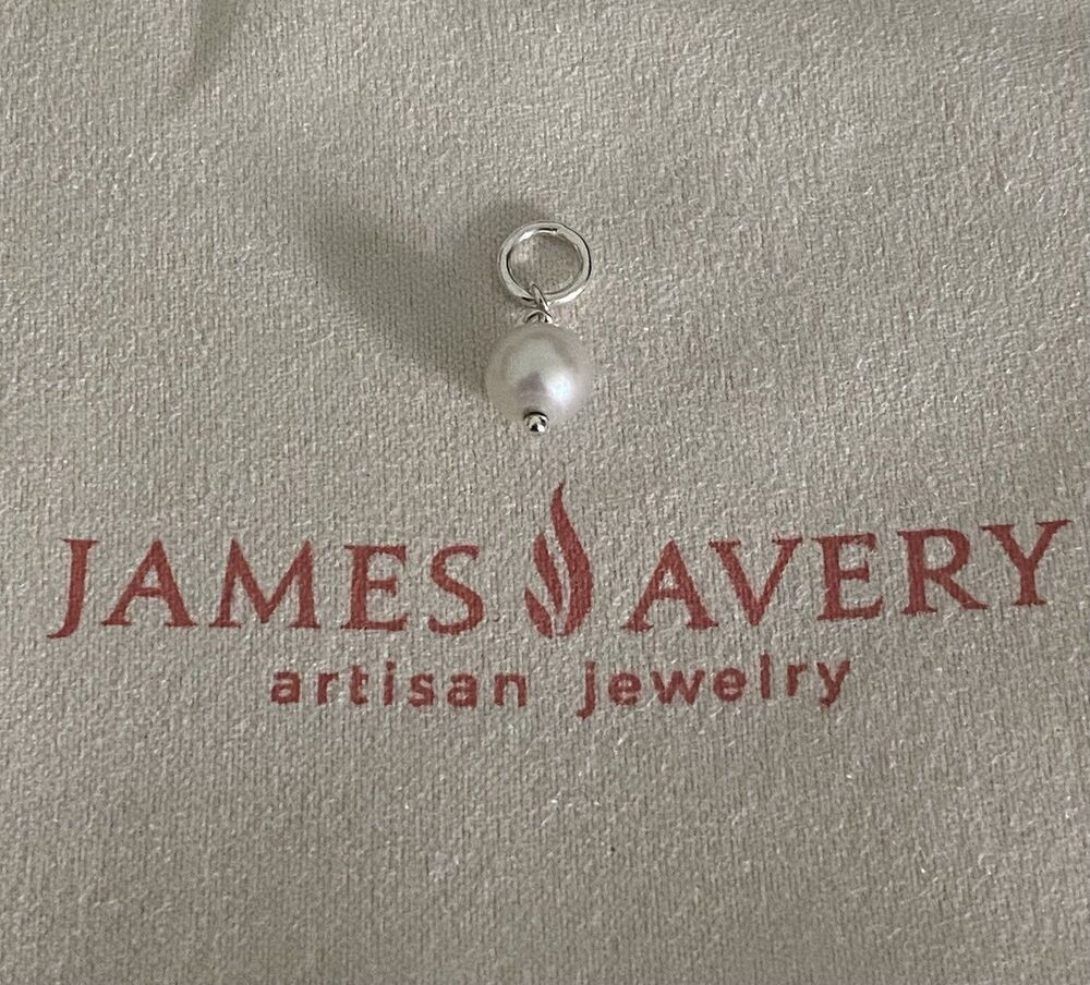 James Avery Retired Gemstone(Pearl)Bead Charm